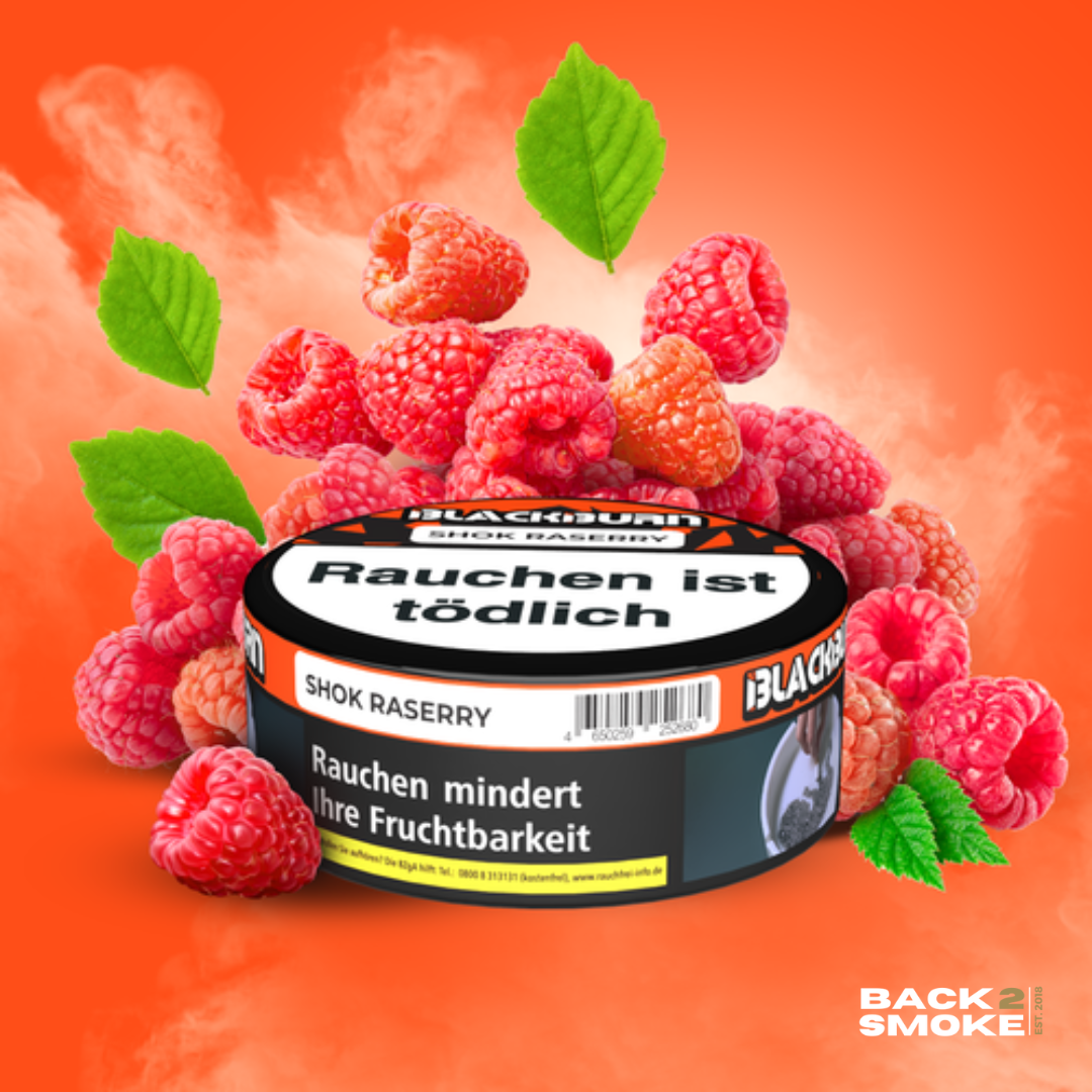Black Burn Tobacco 100g - Shok Raserry