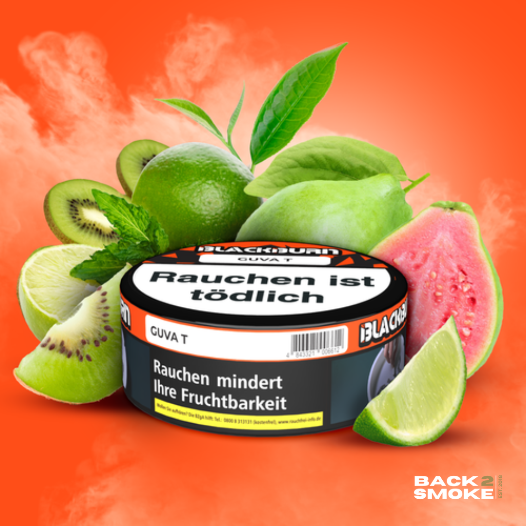 Black Burn Tobacco 100g - Guava T