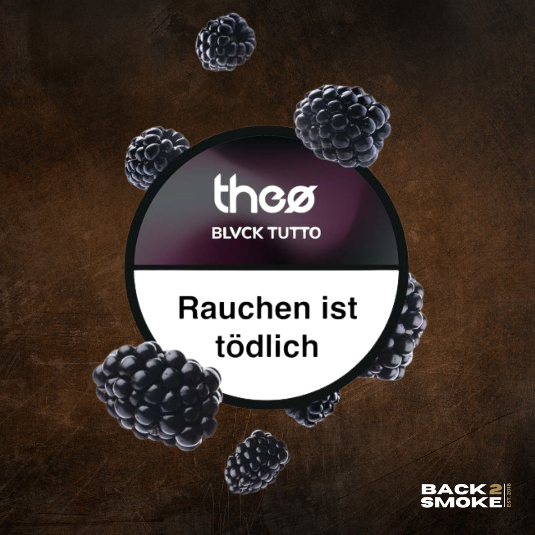 Theo Tobacco 200g - Black Tutto