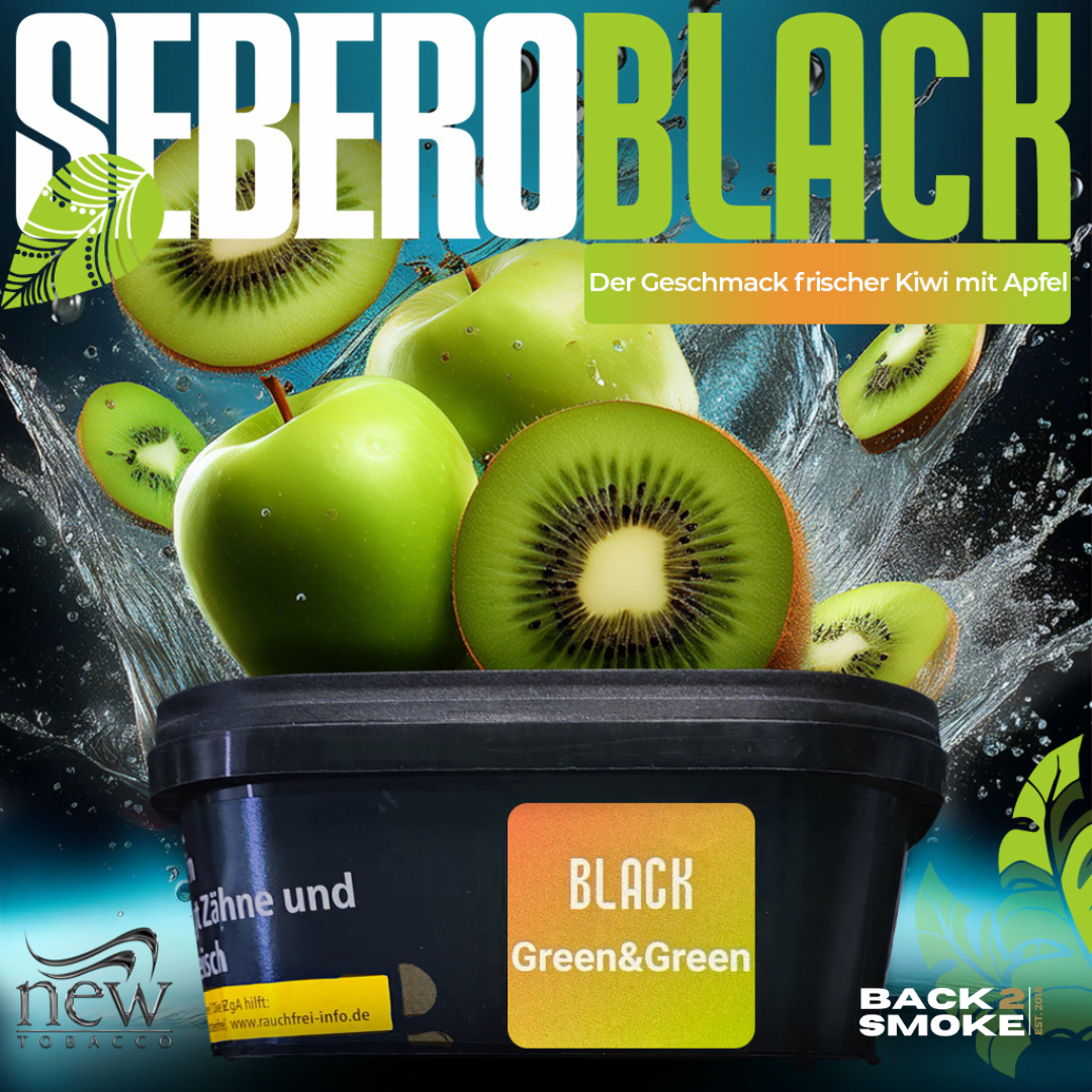 Sebero Black 200g - Green&Green
