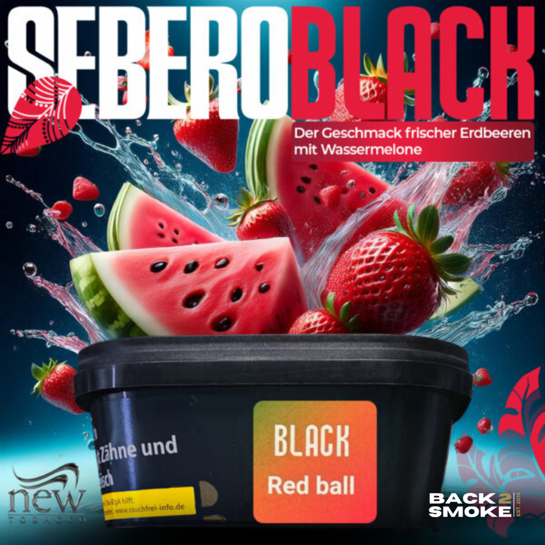 Sebero Black 200g - Red Ball