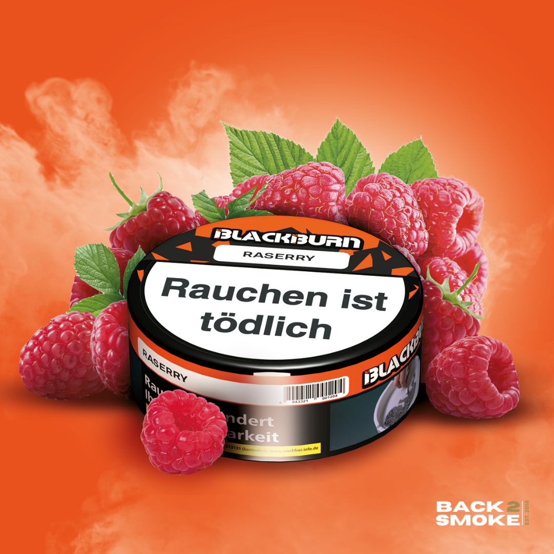 Black Burn Tobacco 100g - Raserry