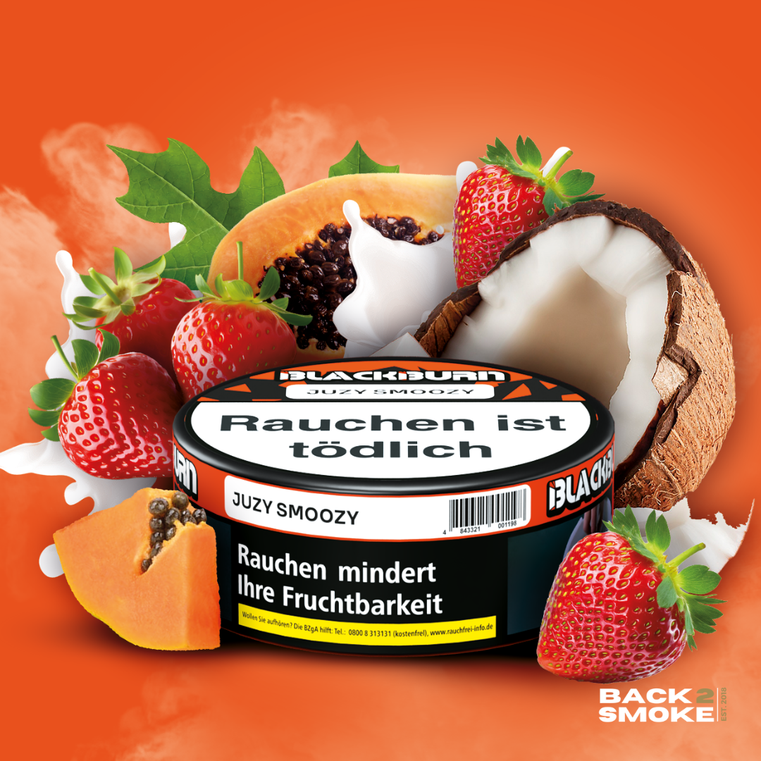 Black Burn Tobacco 100g - Juzy Smoozy