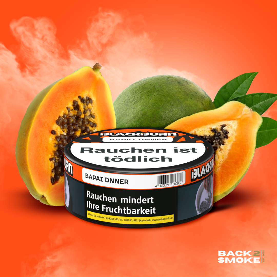 Black Burn Tobacco 100g - Bapai Dnner