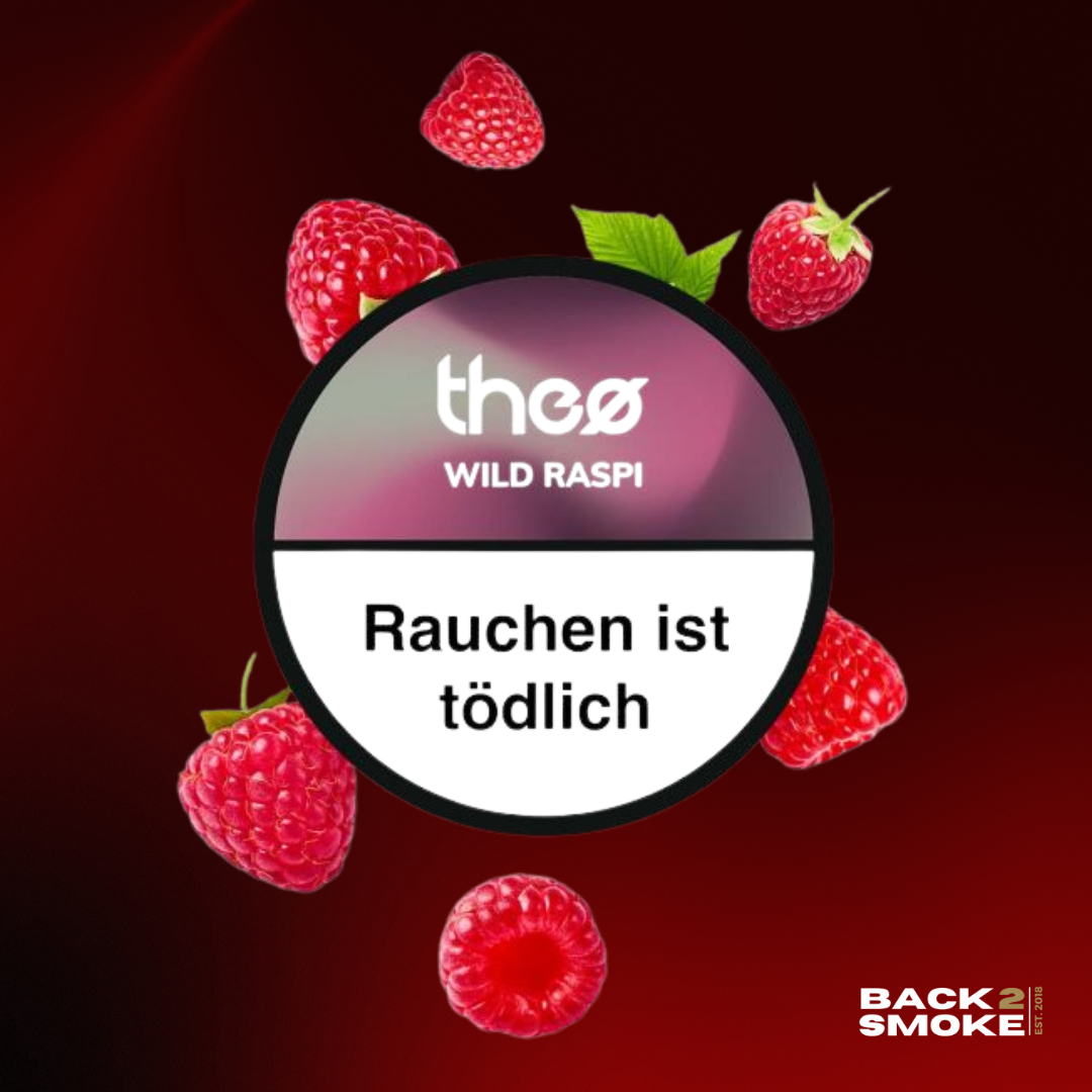 Theo Tobacco 200g - Wild Raspi