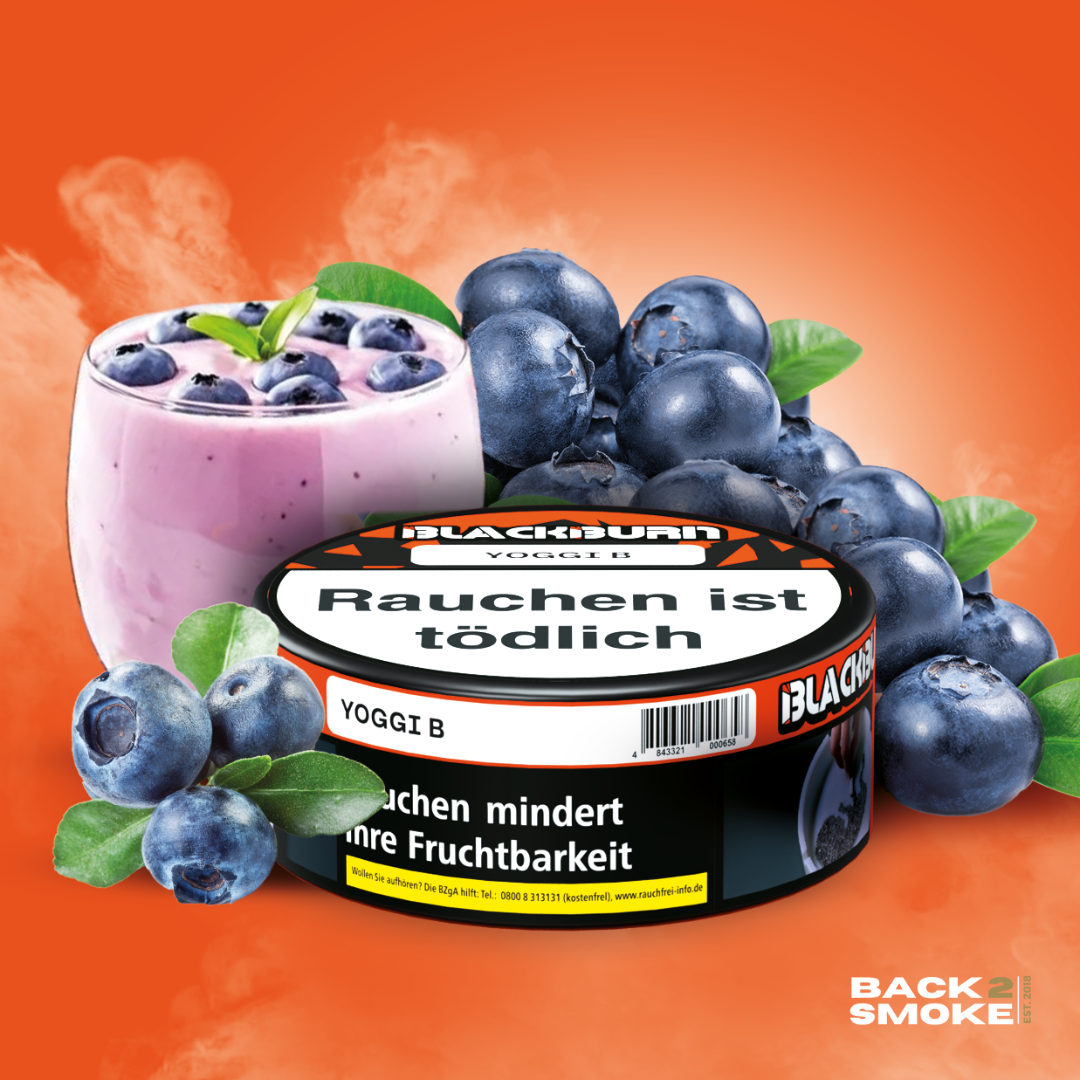 Black Burn Tobacco 100g - Yoggi B