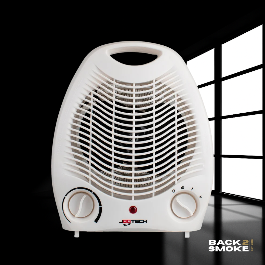 Heizlüfter 2000W - Weiß - Elektrische Raumheizung - Überhitzungsschutz