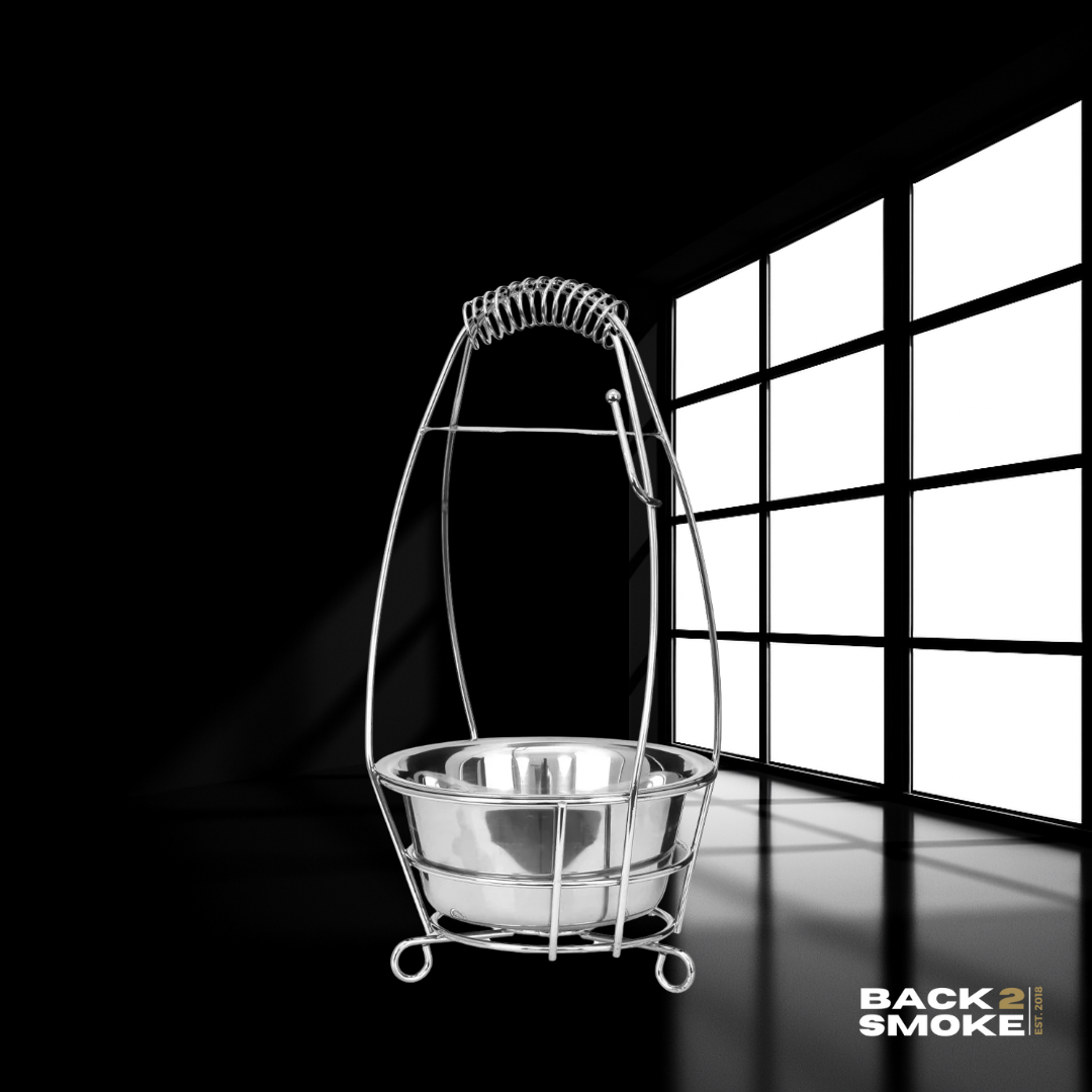 Aladin Shisha Kohlekorb Edelstahl - Klein