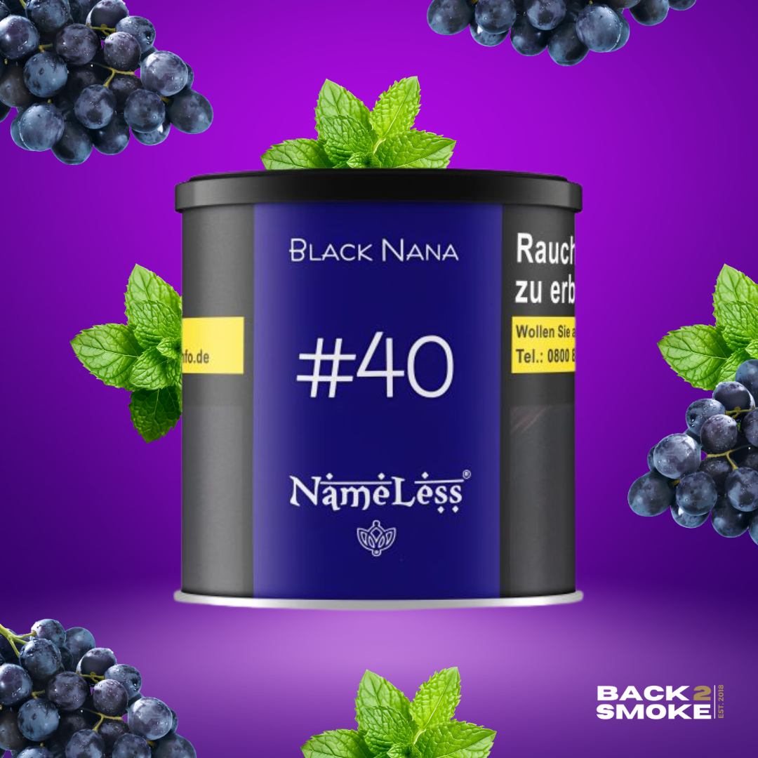 Nameless Tobacco 200g - #40 Black Nana